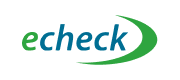 E Check logo