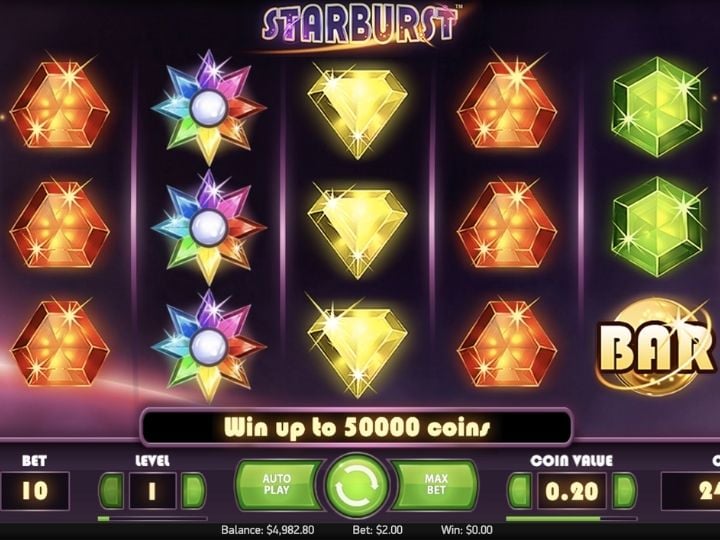 Starburst Slot Featured Image