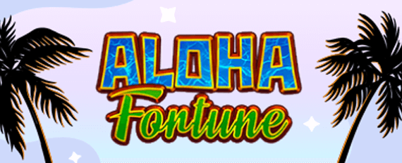 Aloha Fortunes slot logo